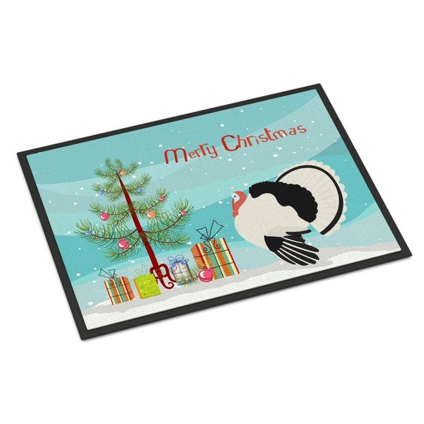 Carolines Treasures Royal Palm Turkey Christmas Indoor or Outdoor Mat - 24 x 36 in. BB9355JMAT